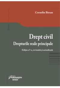 Copertă produs Drept civil. Drepturile reale principale