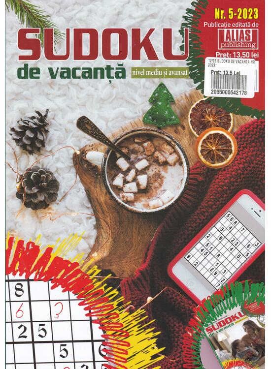 Copertă produs Sudoku de vacanță nr. 5/ 2023 - gallery big 1