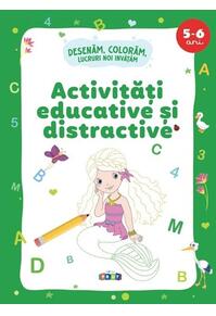 Copertă produs Activități educative și distractive 5-6 ani