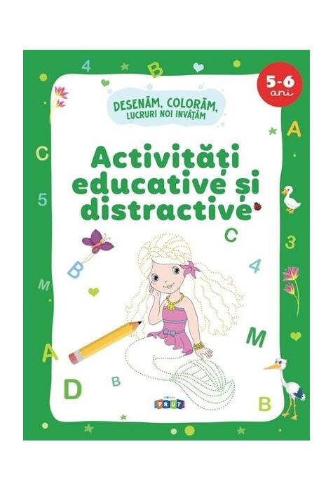 Copertă produs Activități educative și distractive 5-6 ani
