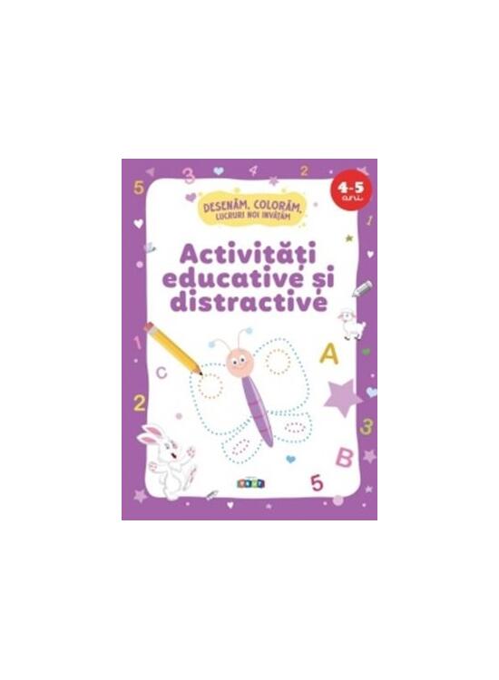 Copertă produs Activități educative și distractive 4-5 ani - gallery big 1