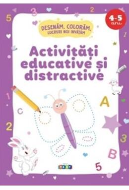 Copertă produs Activități educative și distractive 4-5 ani