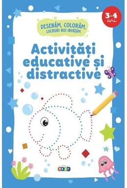 Copertă produs Activități educative și distractive 3-4 ani