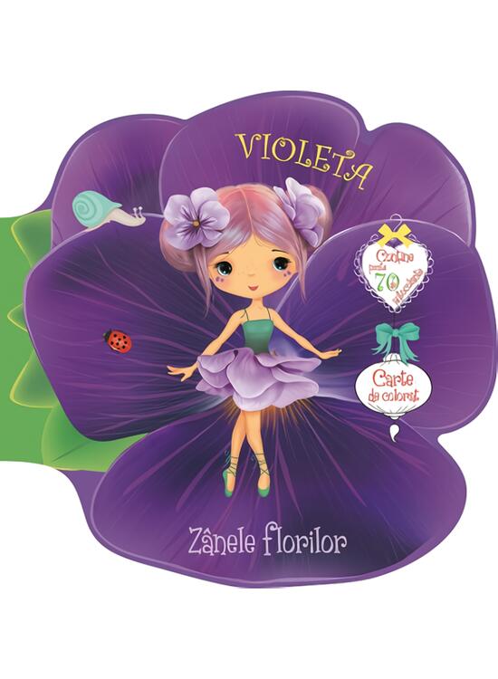 Copertă produs Violeta. Carte de colorat - gallery big 1