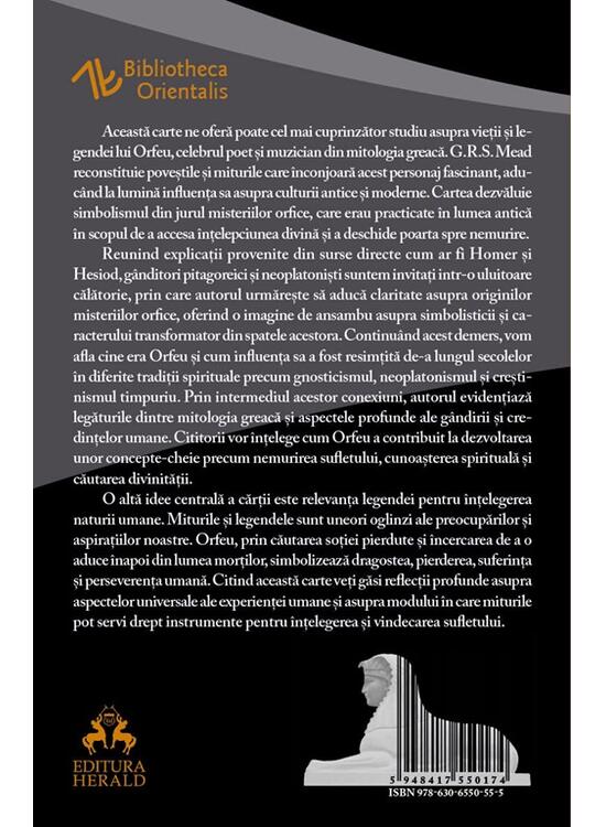 Copertă produs Orfeu - gallery big 2