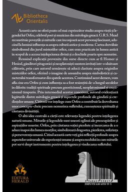 Copertă produs Orfeu