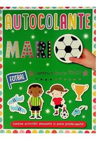 Copertă produs Autocolante mari pentru mănuțe mici. Fotbal