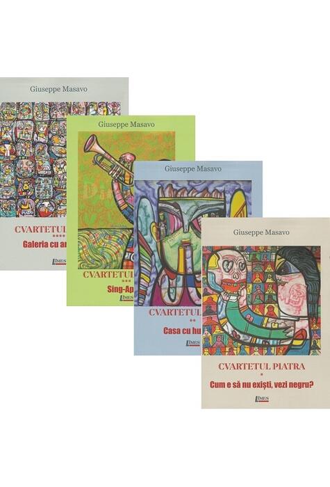 Copertă produs Cvartetul Piatra - 4 volume