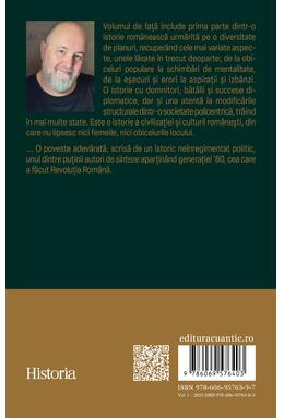 Copertă produs Istoria rom&acirc;nilor de la origini și p&acirc;nă astăzi (Vol. 1)