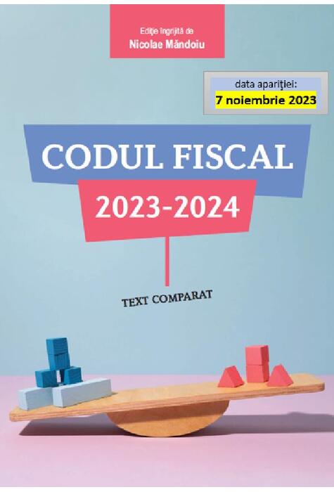 Copertă produs Codul fiscal 2023-2024
