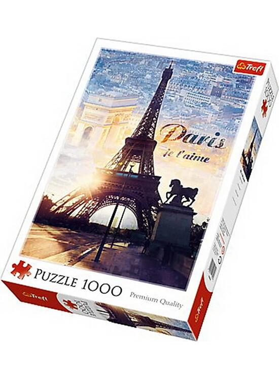 Copertă produs Puzzle 1000 piese &bdquo;Paris &icirc;n zori&rdquo; - gallery big 1