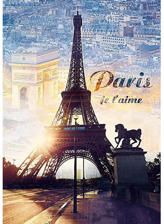 Copertă produs Puzzle 1000 piese &bdquo;Paris &icirc;n zori&rdquo; - gallery big 2