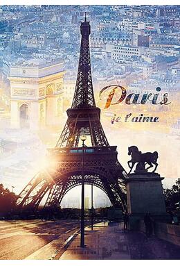 Copertă produs Puzzle 1000 piese &bdquo;Paris &icirc;n zori&rdquo;
