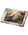 Copertă produs Puzzle 100 piese &bdquo;Pe tăr&acirc;mul dinozaurilor&rdquo; - thumb 1