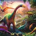 Copertă produs Puzzle 100 piese &bdquo;Pe tăr&acirc;mul dinozaurilor&rdquo; - gallery small 