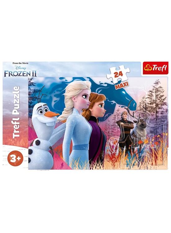 Copertă produs Puzzle 24 piese Maxi &bdquo;Frozen 2 - Călătoria magică&rdquo; - gallery big 1