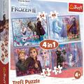 Copertă produs Puzzle 4 &icirc;n 1 (35+48+54+70 piese) &bdquo;Frozen 2 - Călătorie către necunoscut&rdquo; - gallery small 