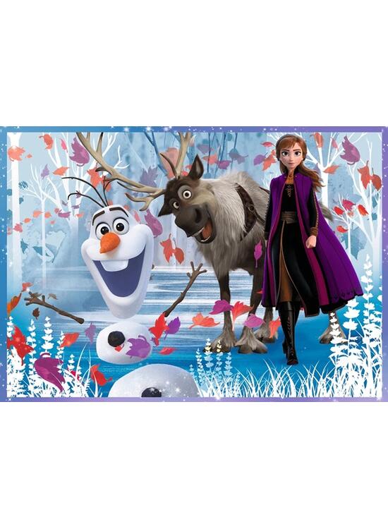 Copertă produs Puzzle 4 &icirc;n 1 (35+48+54+70 piese) &bdquo;Frozen 2 - Călătorie către necunoscut&rdquo; - gallery big 3