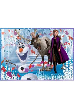 Copertă produs Puzzle 4 &icirc;n 1 (35+48+54+70 piese) &bdquo;Frozen 2 - Călătorie către necunoscut&rdquo;