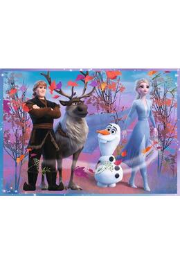 Copertă produs Puzzle 4 &icirc;n 1 (35+48+54+70 piese) &bdquo;Frozen 2 - Călătorie către necunoscut&rdquo;