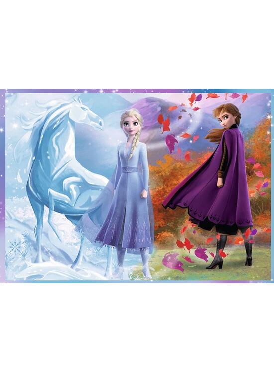 Copertă produs Puzzle 4 &icirc;n 1 (35+48+54+70 piese) &bdquo;Frozen 2 - Călătorie către necunoscut&rdquo; - gallery big 5