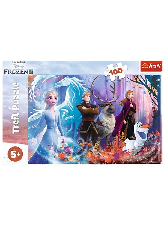 Copertă produs Puzzle 100 piese &bdquo;Frozen 2 - Lumea magică&rdquo; - gallery big 1