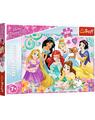 Copertă produs Puzzle 200 piese &bdquo;Prințesele Disney &icirc;ntr-o seară de poveste&rdquo; - thumb 1