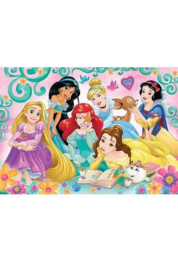 Copertă produs Puzzle 200 piese &bdquo;Prințesele Disney &icirc;ntr-o seară de poveste&rdquo;
