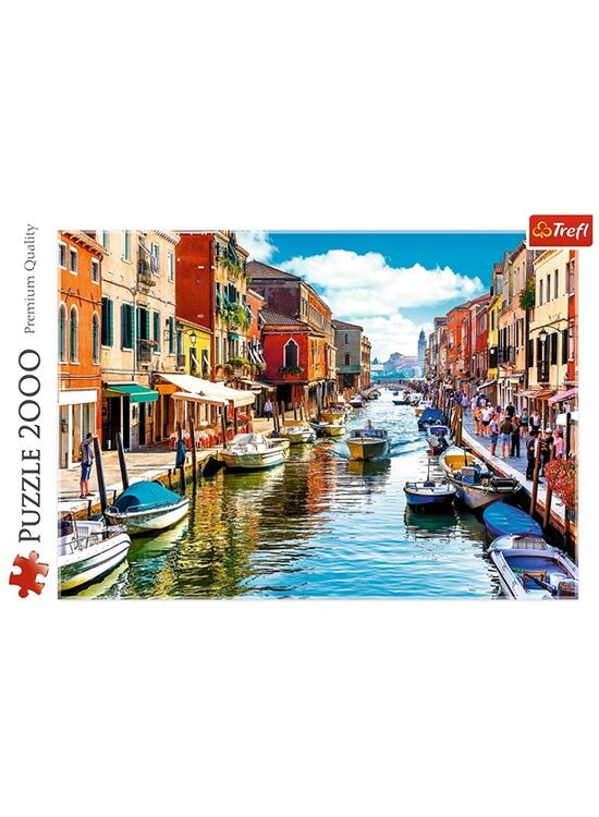 Copertă produs Puzzle 2000 piese &bdquo;Spre Insula Murano, Veneția&rdquo; - gallery big 1