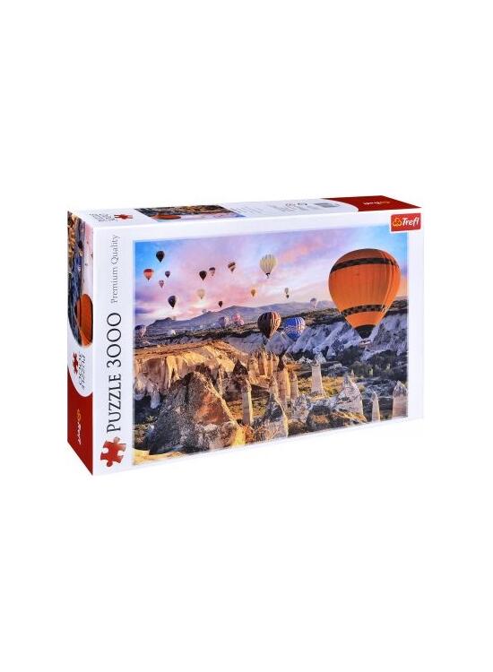 Copertă produs Puzzle 3000 piese &bdquo;&Icirc;n aer cu balonul&rdquo; - gallery big 1