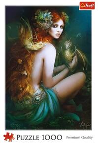 Copertă produs Puzzle 1000 piese „Prietena cu dragonii”