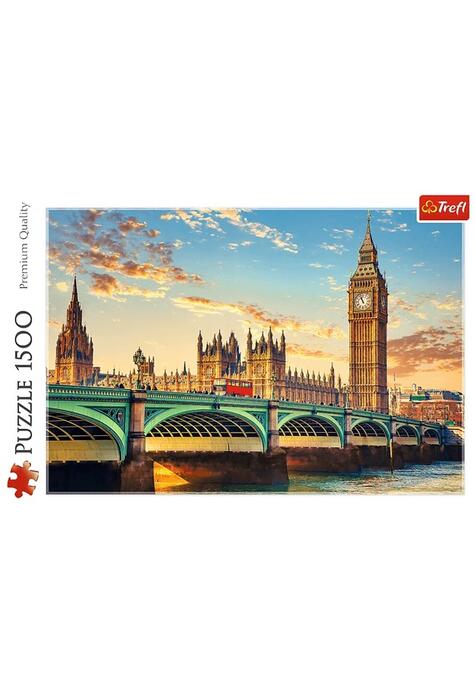 Copertă produs Puzzle 1500 piese &bdquo;Londra&rdquo;