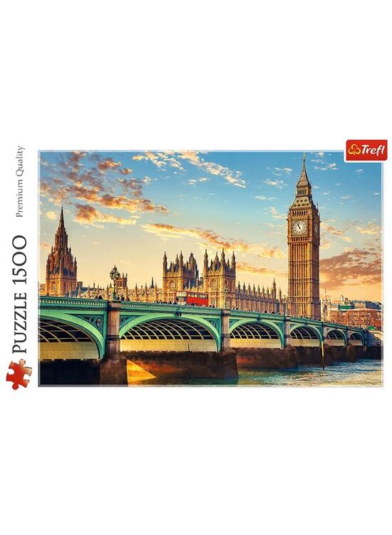 Copertă produs Puzzle 1500 piese &bdquo;Londra&rdquo; - gallery big 1