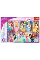 Imagine produs Puzzle 160 piese &bdquo;Portretele prințeselor&rdquo;