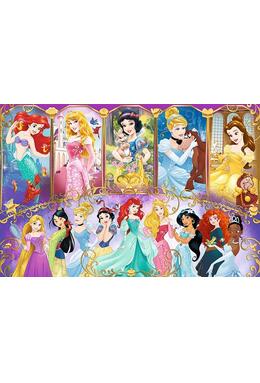 Copertă produs Puzzle 160 piese &bdquo;Portretele prințeselor&rdquo;