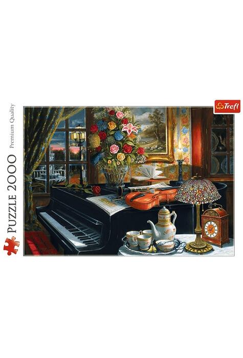 Copertă produs Puzzle 2000 piese &bdquo;Sunetul muzicii&rdquo;