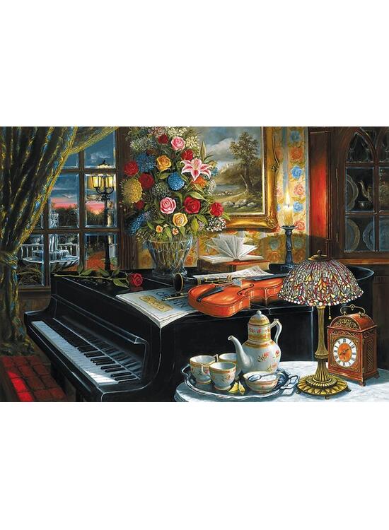 Copertă produs Puzzle 2000 piese &bdquo;Sunetul muzicii&rdquo; - gallery big 2
