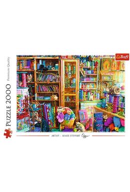 Copertă produs Puzzle 2000 piese &bdquo;Paradisul pisicuțelor&rdquo;