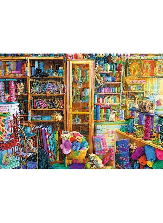 Copertă produs Puzzle 2000 piese &bdquo;Paradisul pisicuțelor&rdquo; - gallery big 2