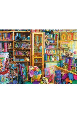 Copertă produs Puzzle 2000 piese &bdquo;Paradisul pisicuțelor&rdquo;