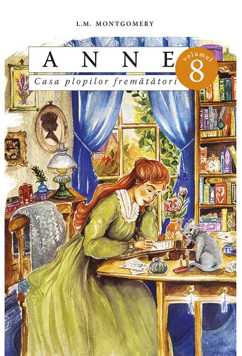 Copertă produs Anne. Casa plopilor fremătători (Vol. 8, p. 2)