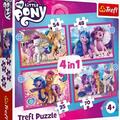 Copertă produs Puzzle 4 &icirc;n 1 (35+48+54+70 piese) &bdquo;My Little Pony - Poneii colorați&rdquo; - gallery small 