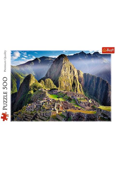 Copertă produs Puzzle 500 piese &bdquo;Sanctuar &icirc;n Machu Picchu&rdquo;