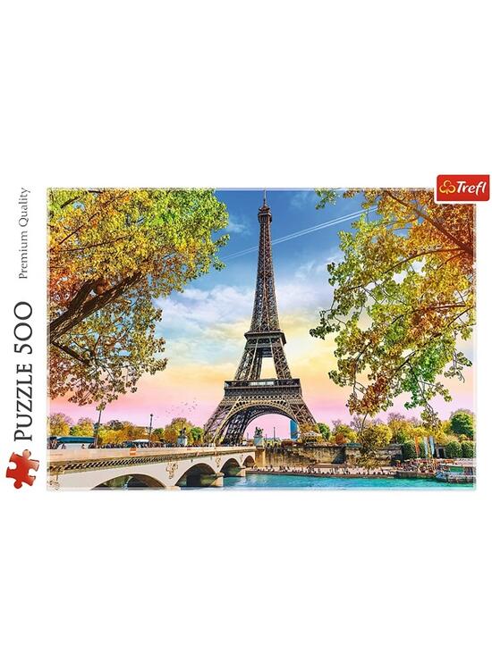 Copertă produs Puzzle 500 piese &bdquo;Romanticul Paris&rdquo; - gallery big 1