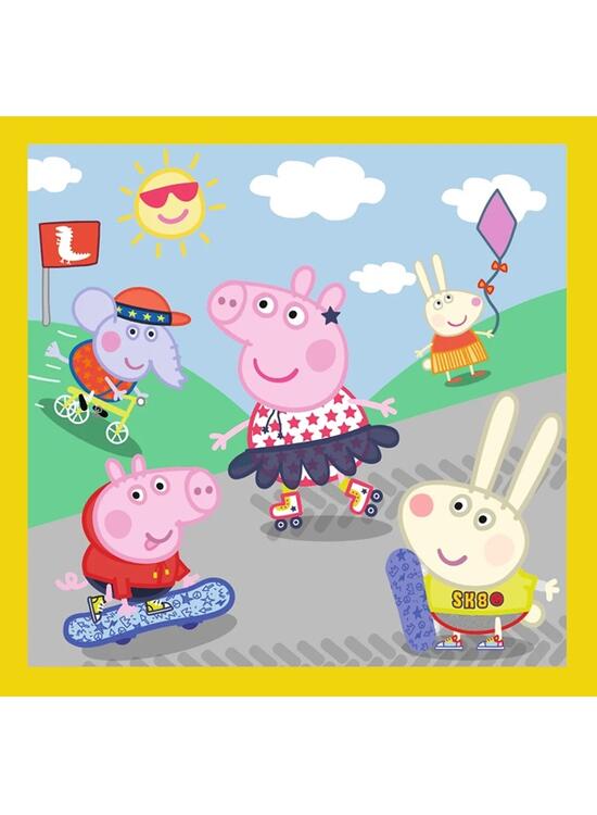 Copertă produs Puzzle 3 &icirc;n 1 (20+36+50 piese) &bdquo;Happy day - Peppa Pig&rdquo; - gallery big 2