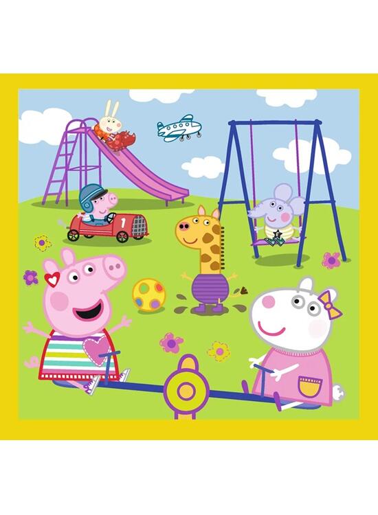 Copertă produs Puzzle 3 &icirc;n 1 (20+36+50 piese) &bdquo;Happy day - Peppa Pig&rdquo; - gallery big 3
