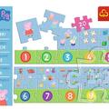 Copertă produs Puzzle educativ numere 20 piese &bdquo;Peppa Pig&rdquo; - gallery small 