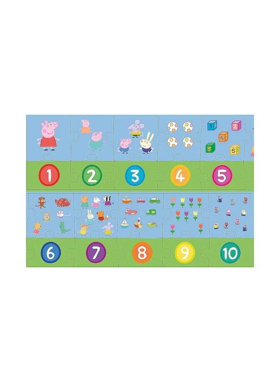 Copertă produs Puzzle educativ numere 20 piese &bdquo;Peppa Pig&rdquo; - gallery big 2