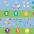 Copertă produs Puzzle educativ numere 20 piese &bdquo;Peppa Pig&rdquo; - gallery small 