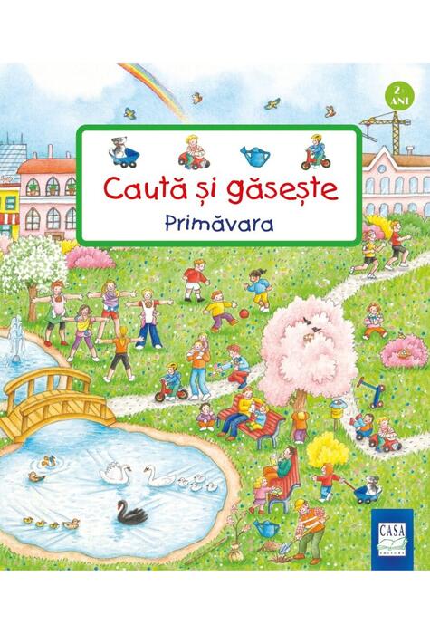 Copertă produs Caută și găsește. Primăvara